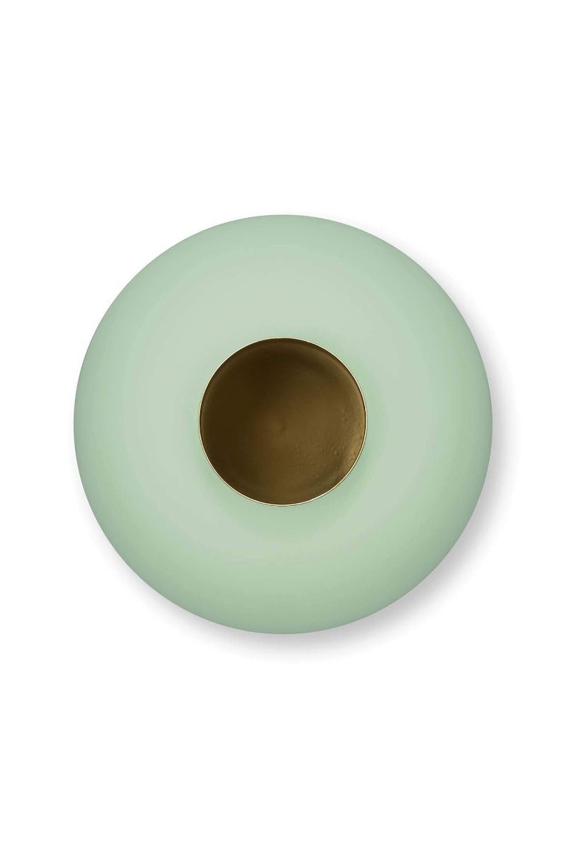 Vaso Metallo Bright Green Pip Studio