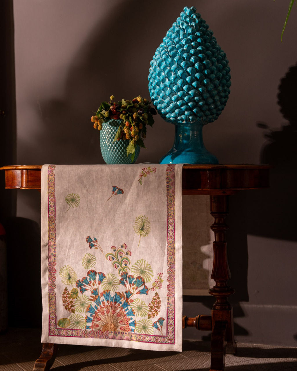 Tessitura Toscana Telerie Runner Papyro