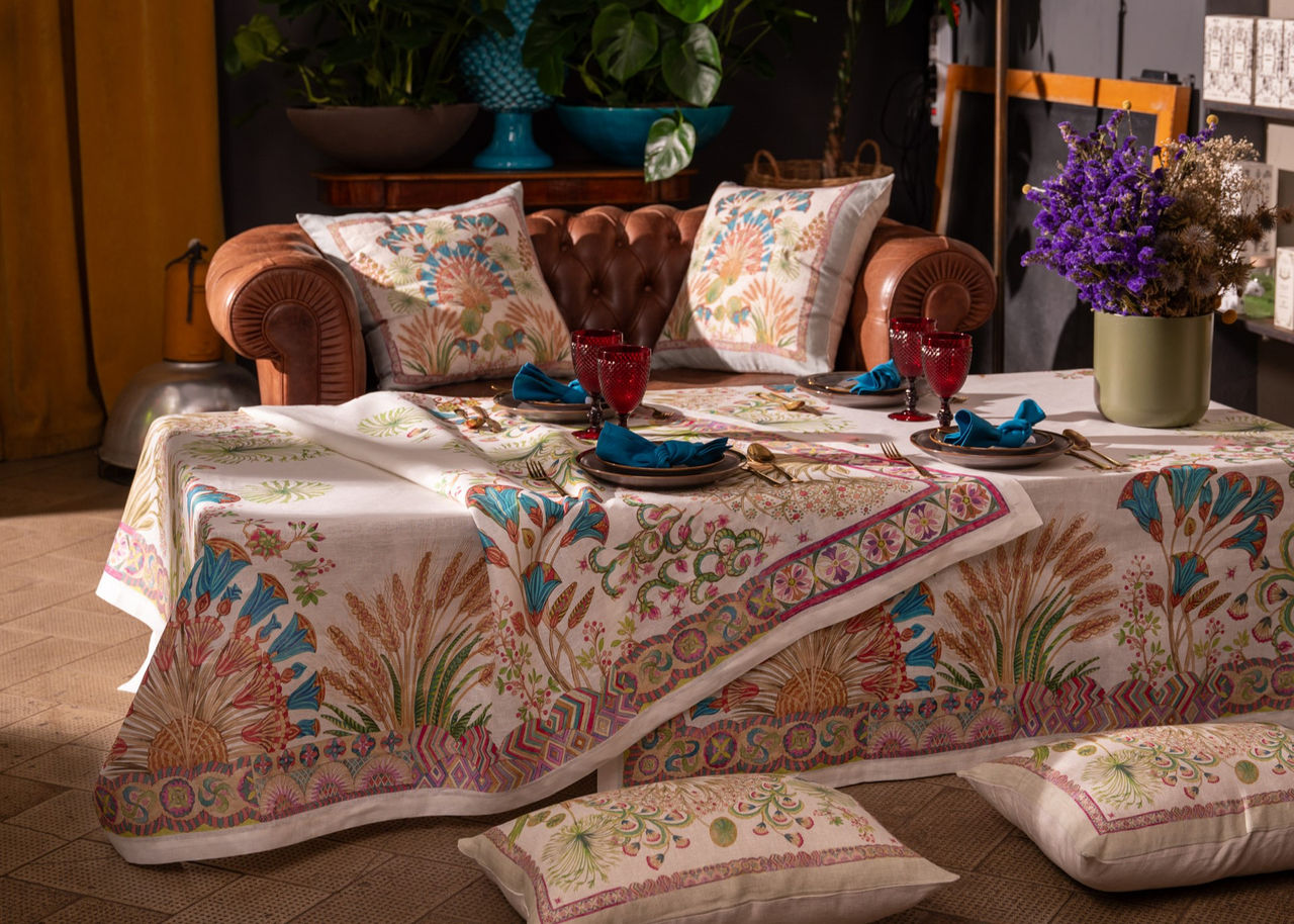 Tessitura Toscana Telerie Tovaglia Papyro