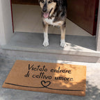 Zerbino Vietato entrare di cattivo umore