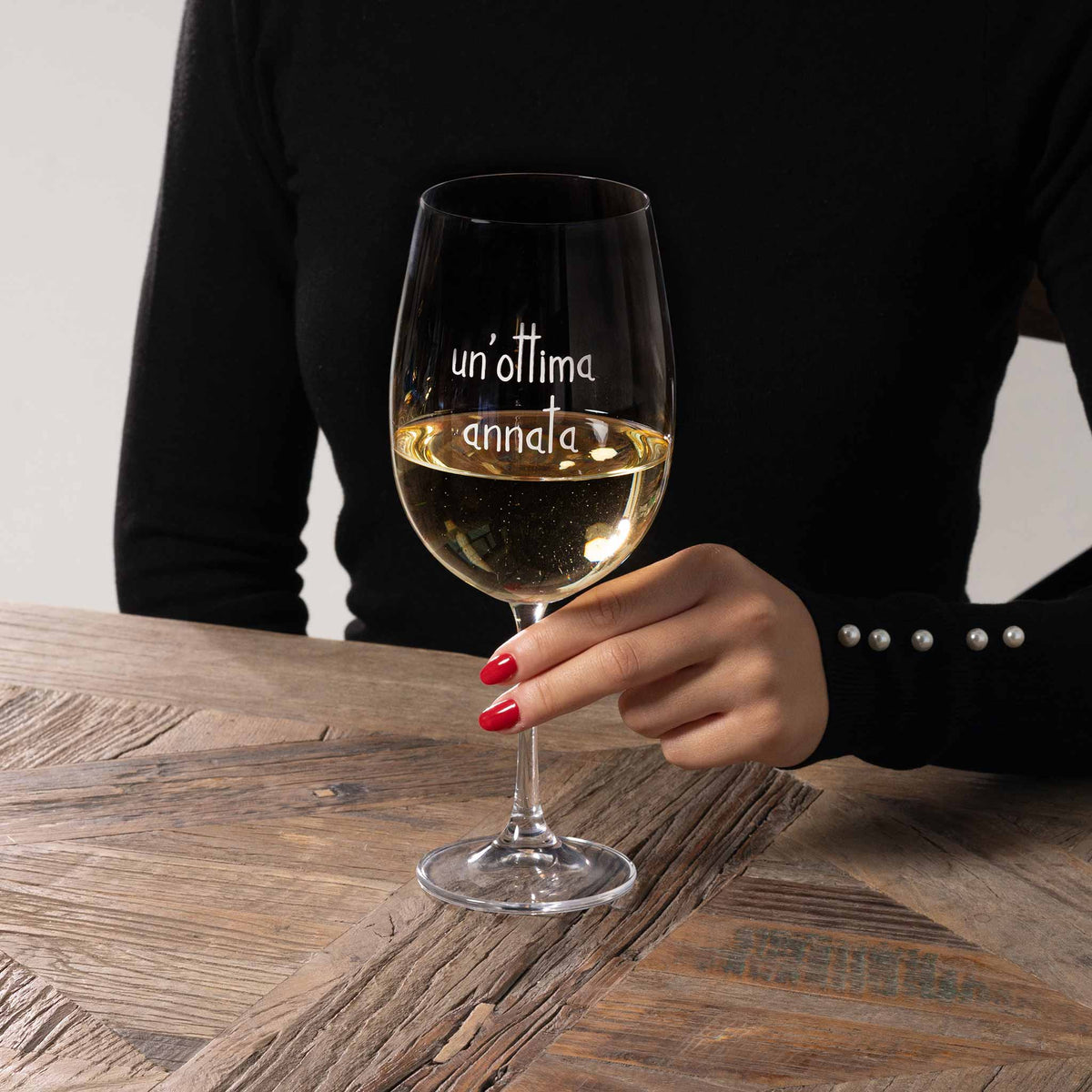 Set 2 calici di vino Un'ottima annata 64cl