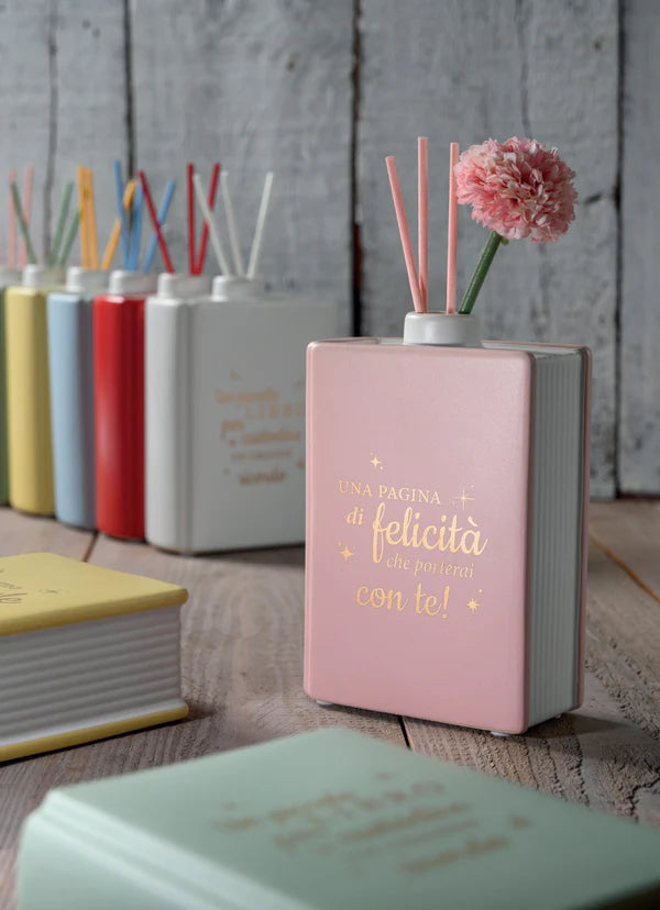 Diffusore di profumo "Pagine di Felicità"