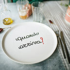 Piatto pizza Quando Arriva