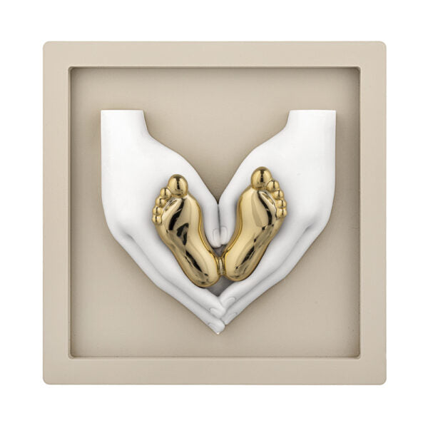 Quadretto Piedini Oro