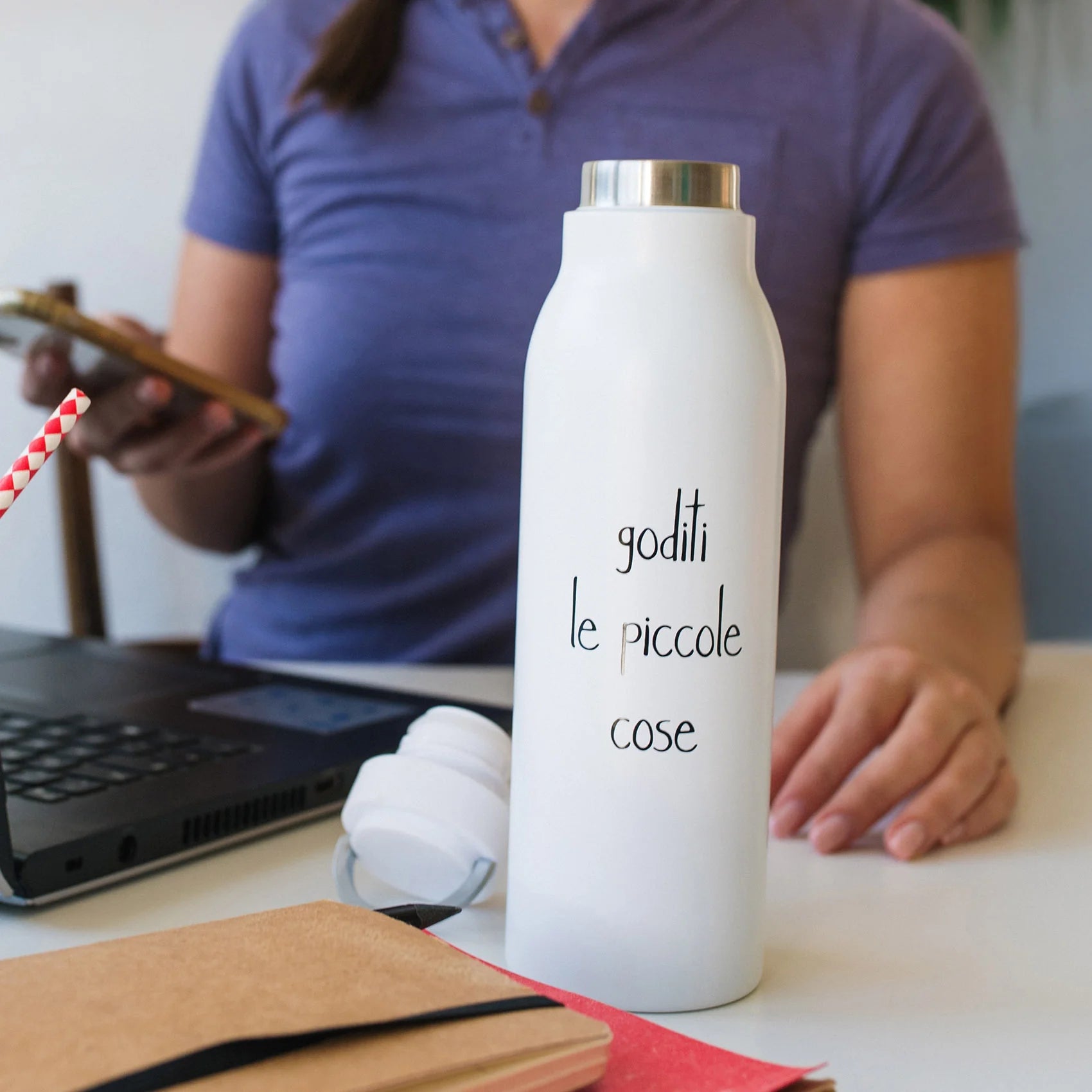 Borraccia termica Goditi le piccole cose - 0,5 l