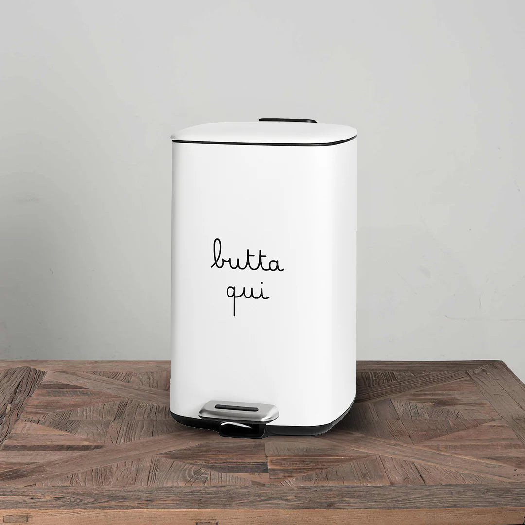 Pattumiera Butta qui