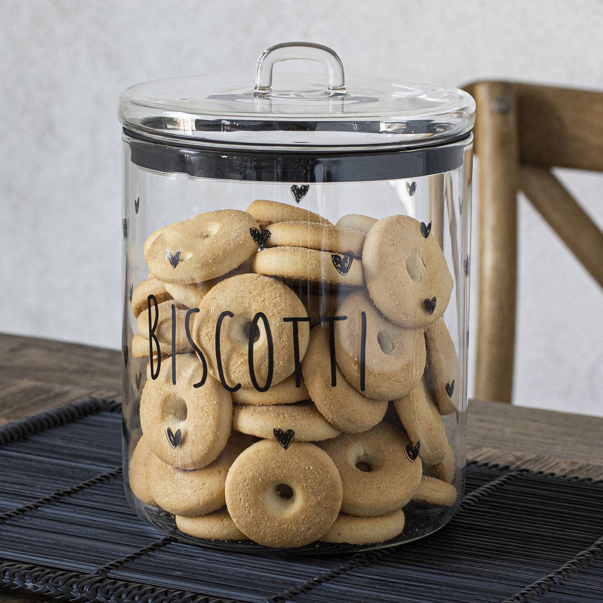 Biscottiera Biscotti cuori