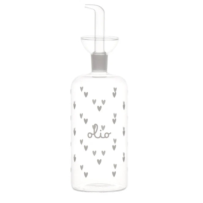Oliera decoro Tappezzeria Cuori 570ml