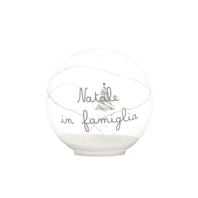 Palla led Natale in famiglia