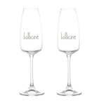 Set 2 calici flute Bollicine 29cl