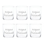 Set 6 Bicchieri Acqua Frizzante