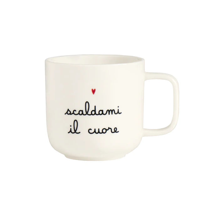 Mug bianca Scaldami il cuore