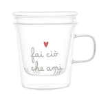 Mug con Infusore Fai ciò che ami