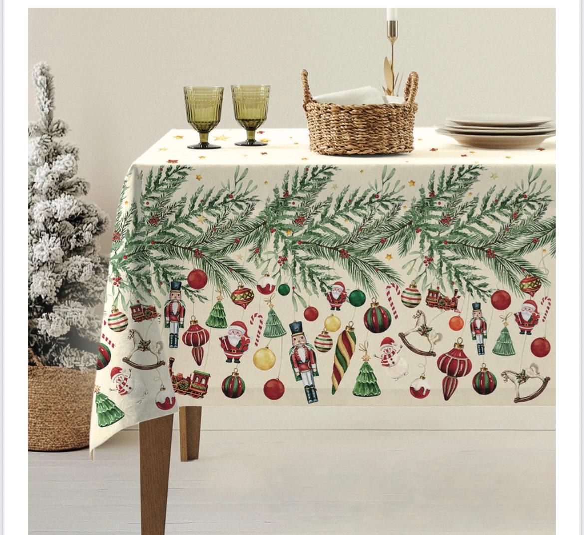 Tovaglia Decori di Natale