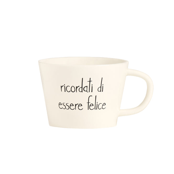 Tazza Colazione Ricordati di essere felice