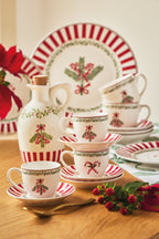 Set 6 tazzine da caffè con piattino