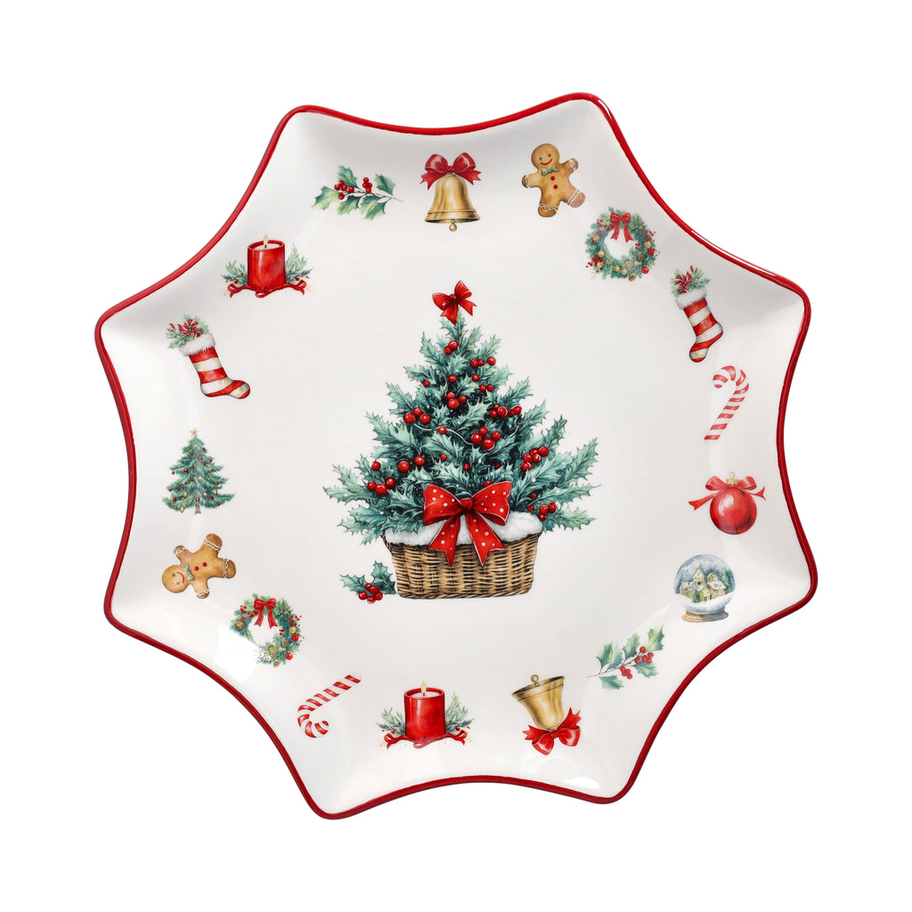 Piatto Panettone Albero