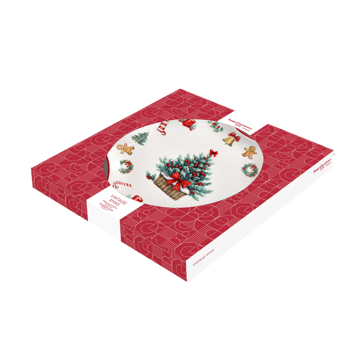 Piatto Panettone Albero