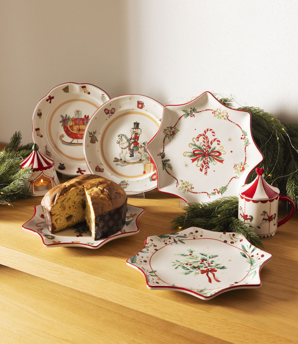 Piatto panettone