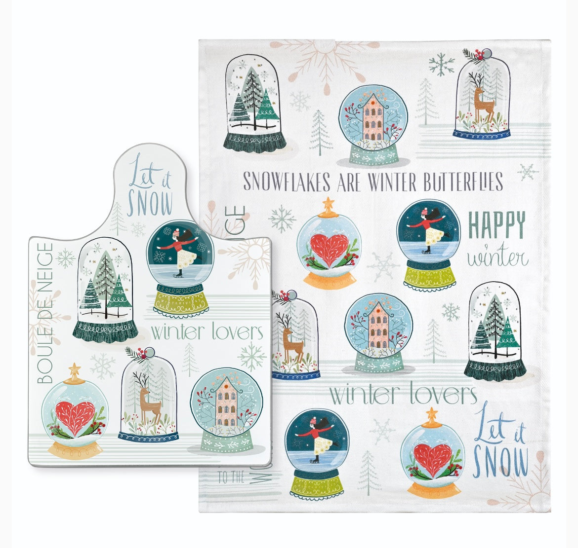 Tagliere con canovaccio