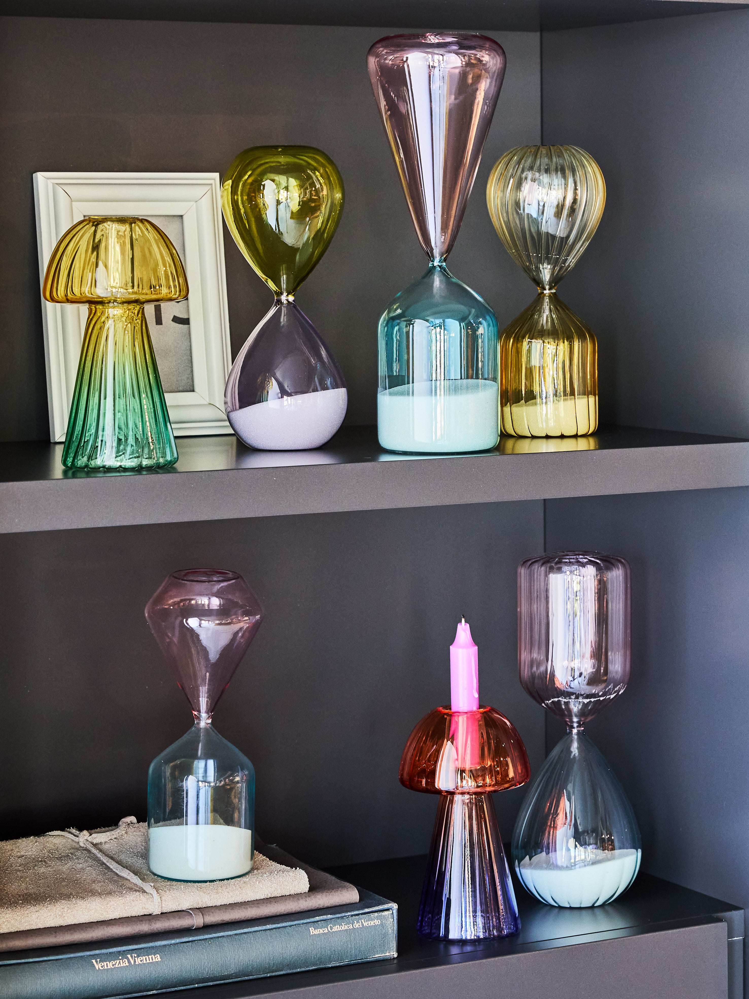 Clessidra bicolore Plissè