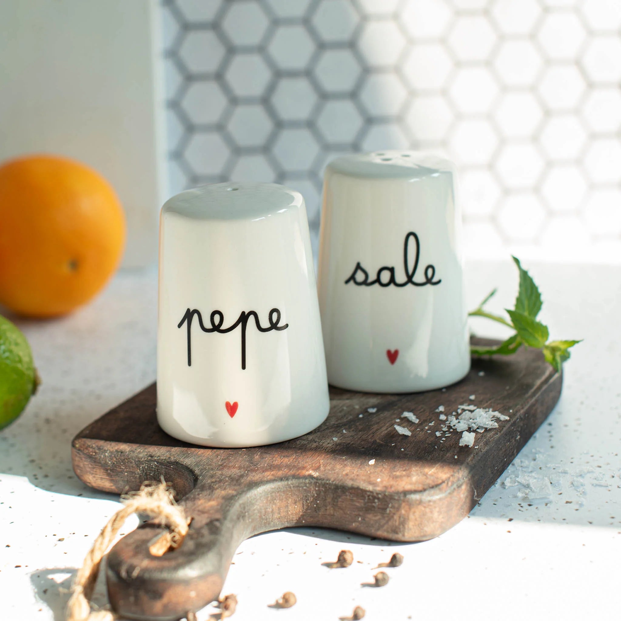 Set Sale e pepe Cuore