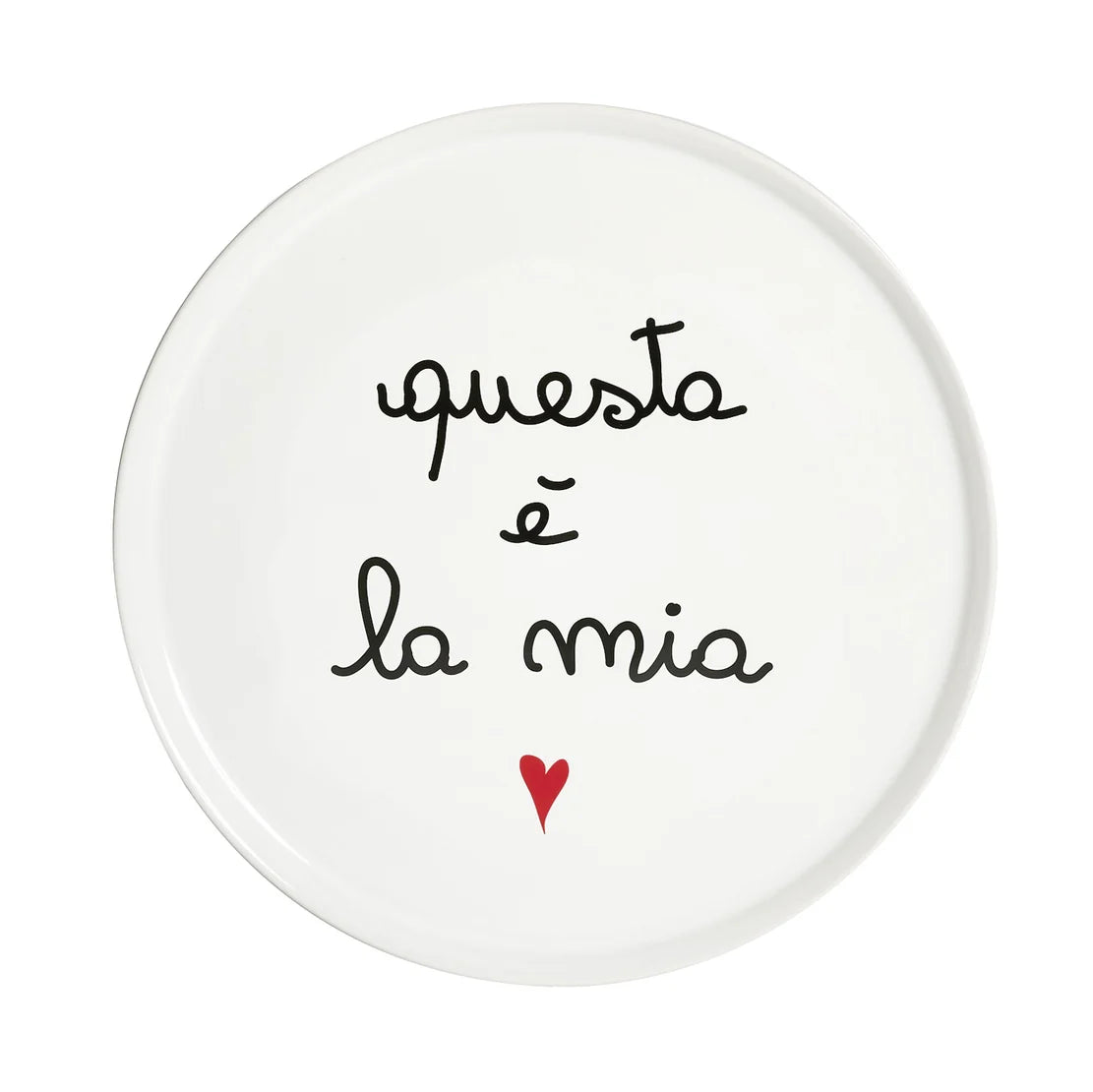 Piatto pizza Questa E' La Mia 31,5 cm