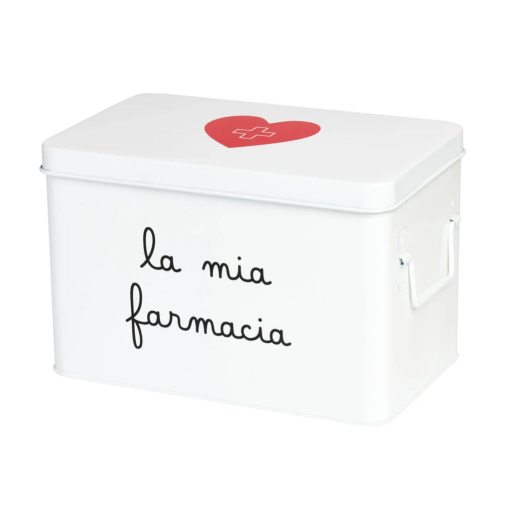 Scatola in acciaio verniciato La mia farmacia - Grande