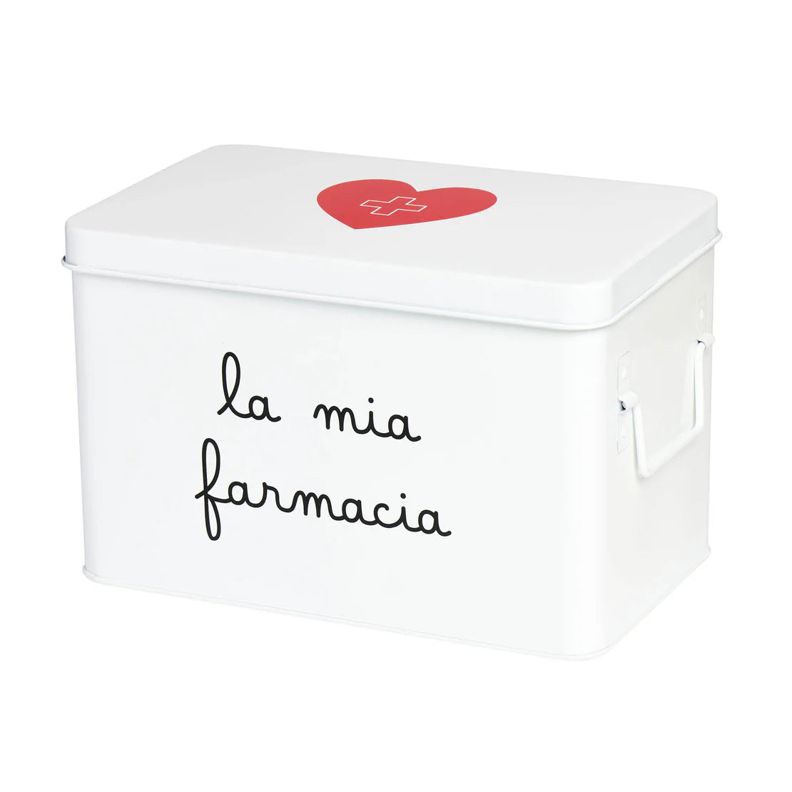 Scatola in acciaio verniciato La mia farmacia - Grande