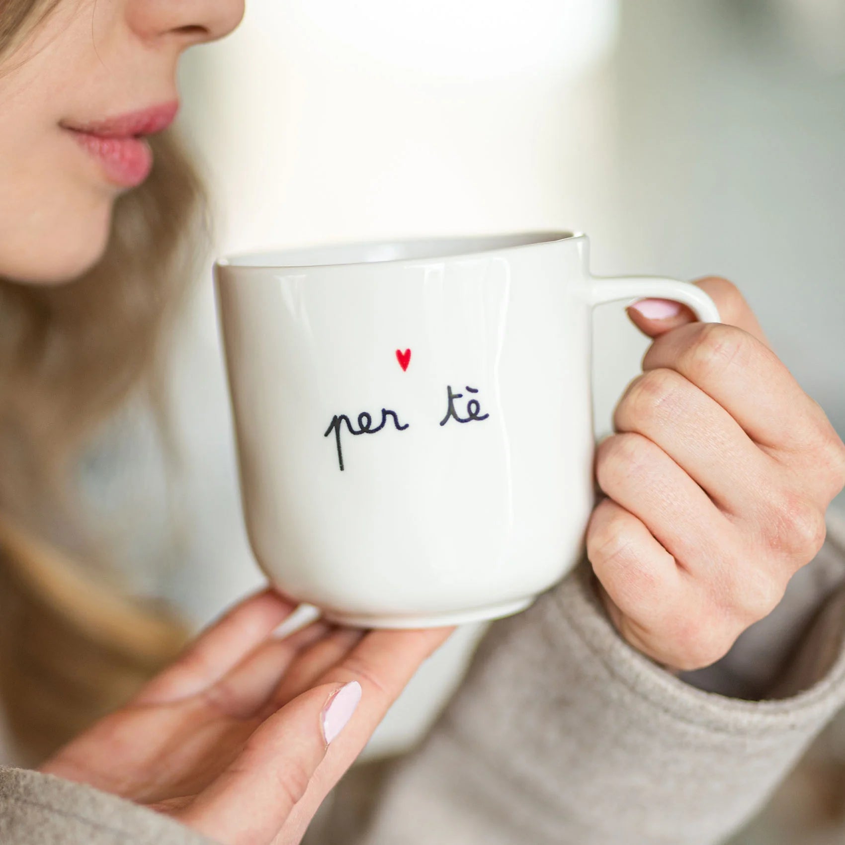 Mug bianca Per tè