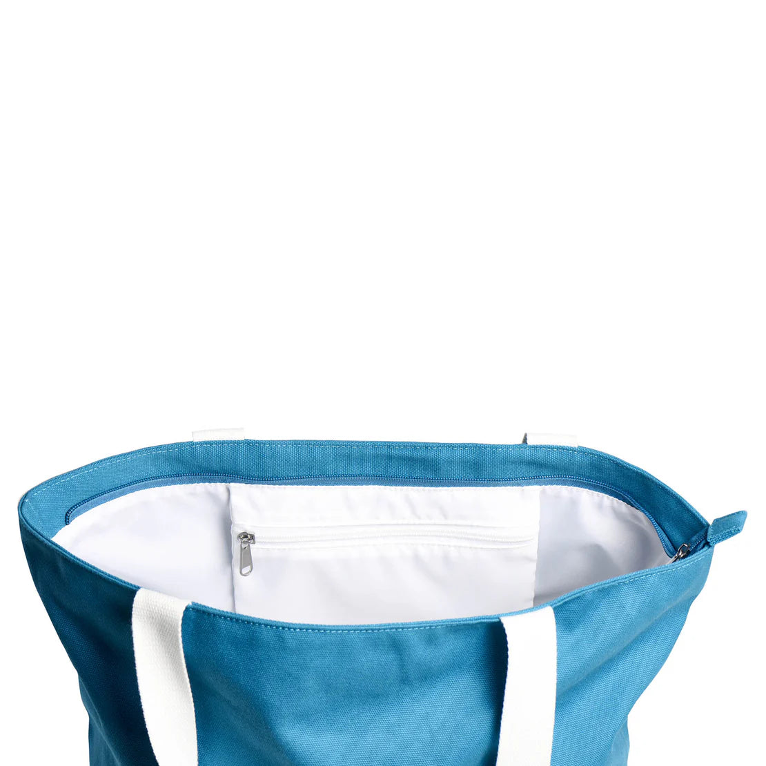 Borsa in canvas Voglia di mare - Cobalto
