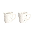 Set 2 tazzine espresso Pois espresso