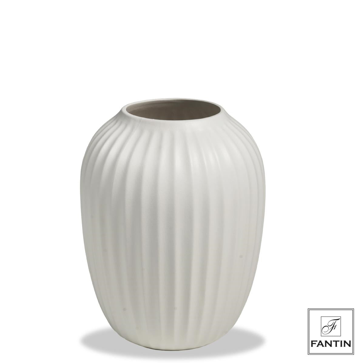 Vaso in ceramica Bianco