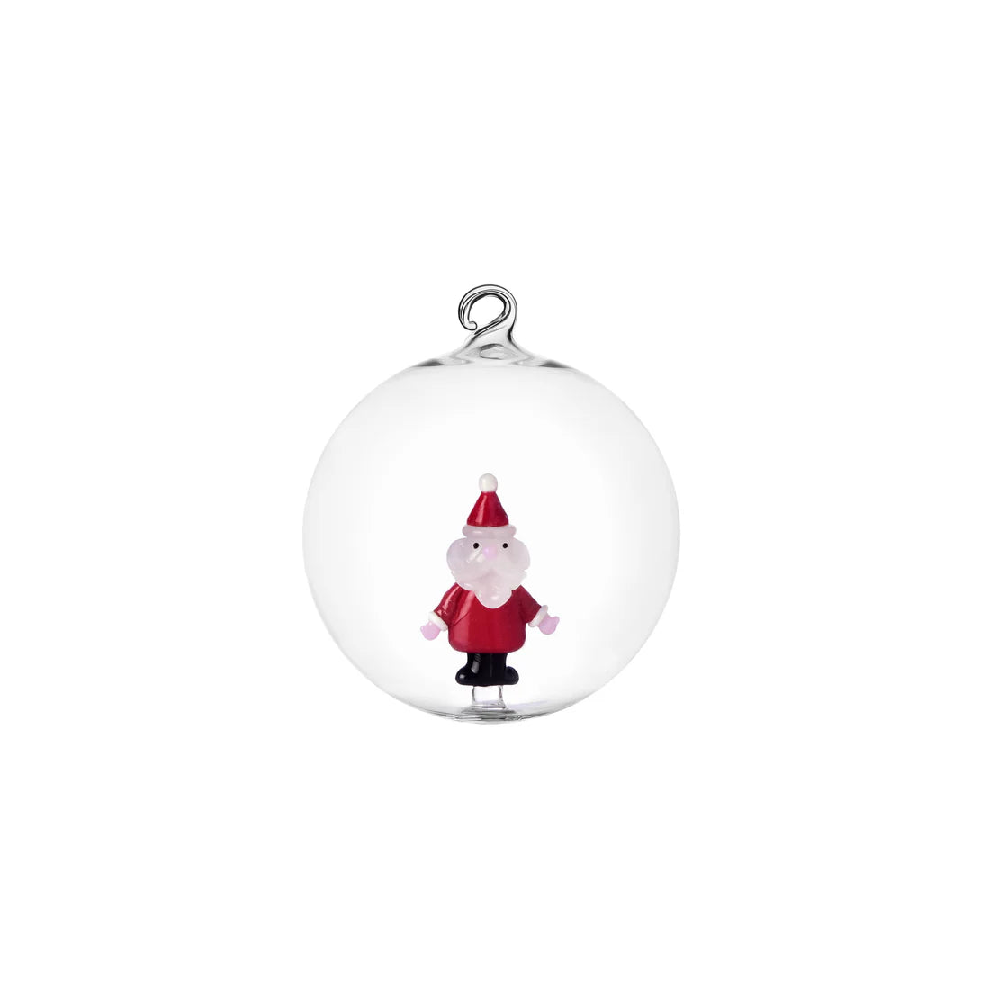Sfera in vetro Santa Claus