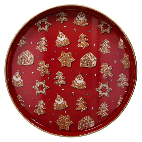 Vassoio Rotondo Gingerbread