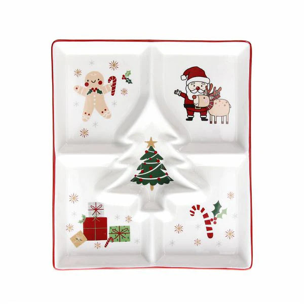 Antipastiera 4 scomparti