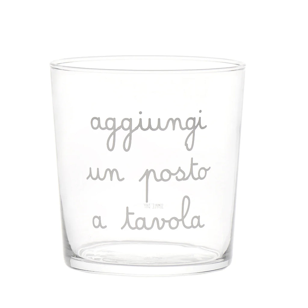 Set 6 Bicchieri acqua Aggiungi un posto a tavola