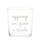 Set 6 Bicchieri acqua Aggiungi un posto a tavola