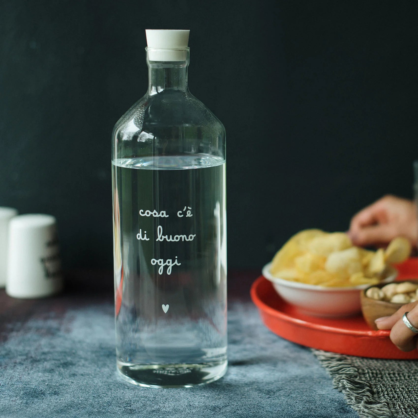 Bottiglia Cosa c'è di buono oggi