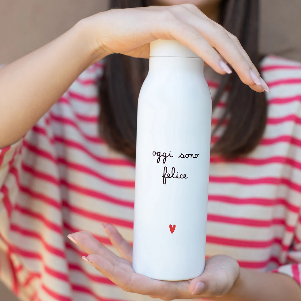 Borraccia termica Oggi sono felice - 0,5 l