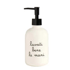 Dosasapone bianco Lavati bene le mani