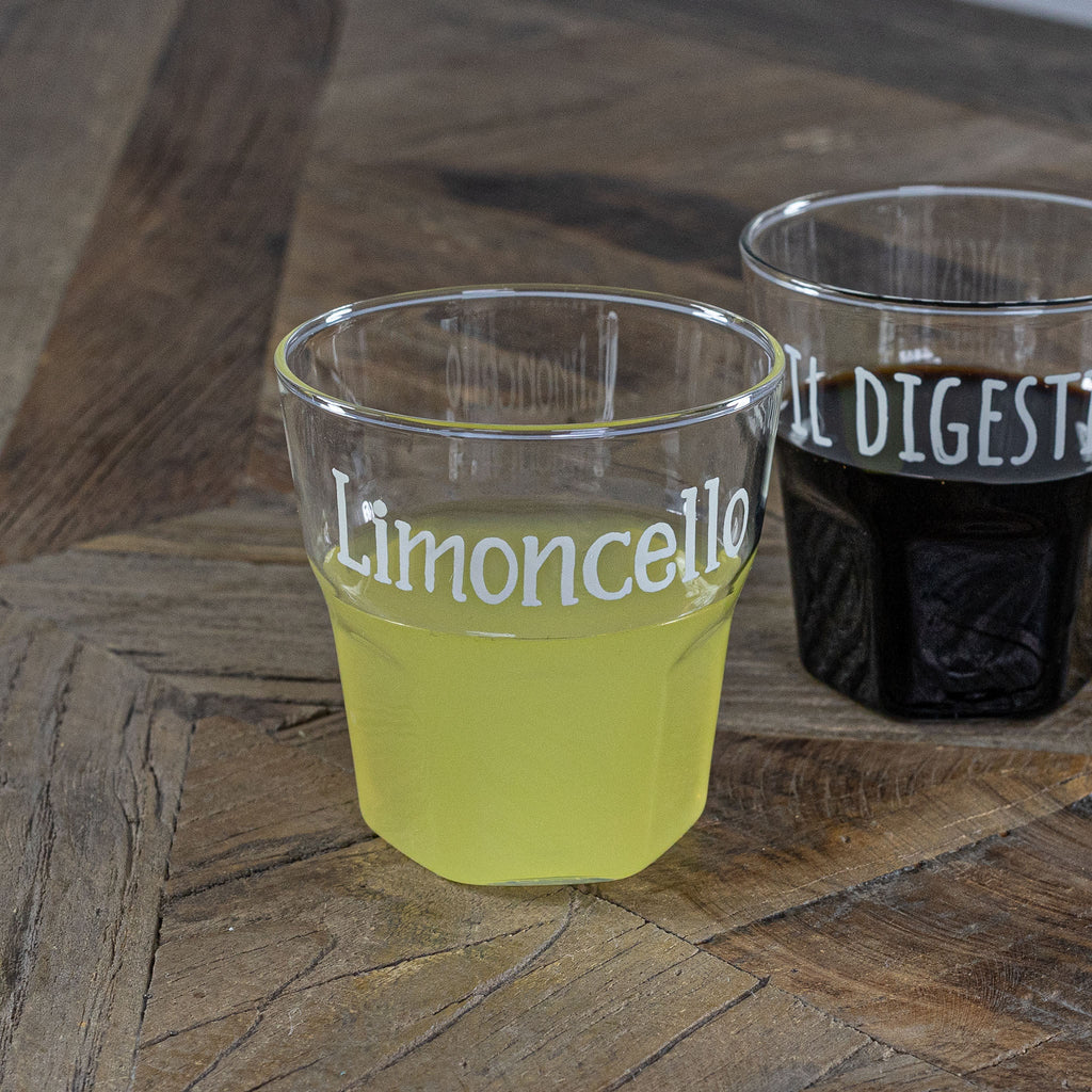 Set 4 bicchierini liquore Limoncello