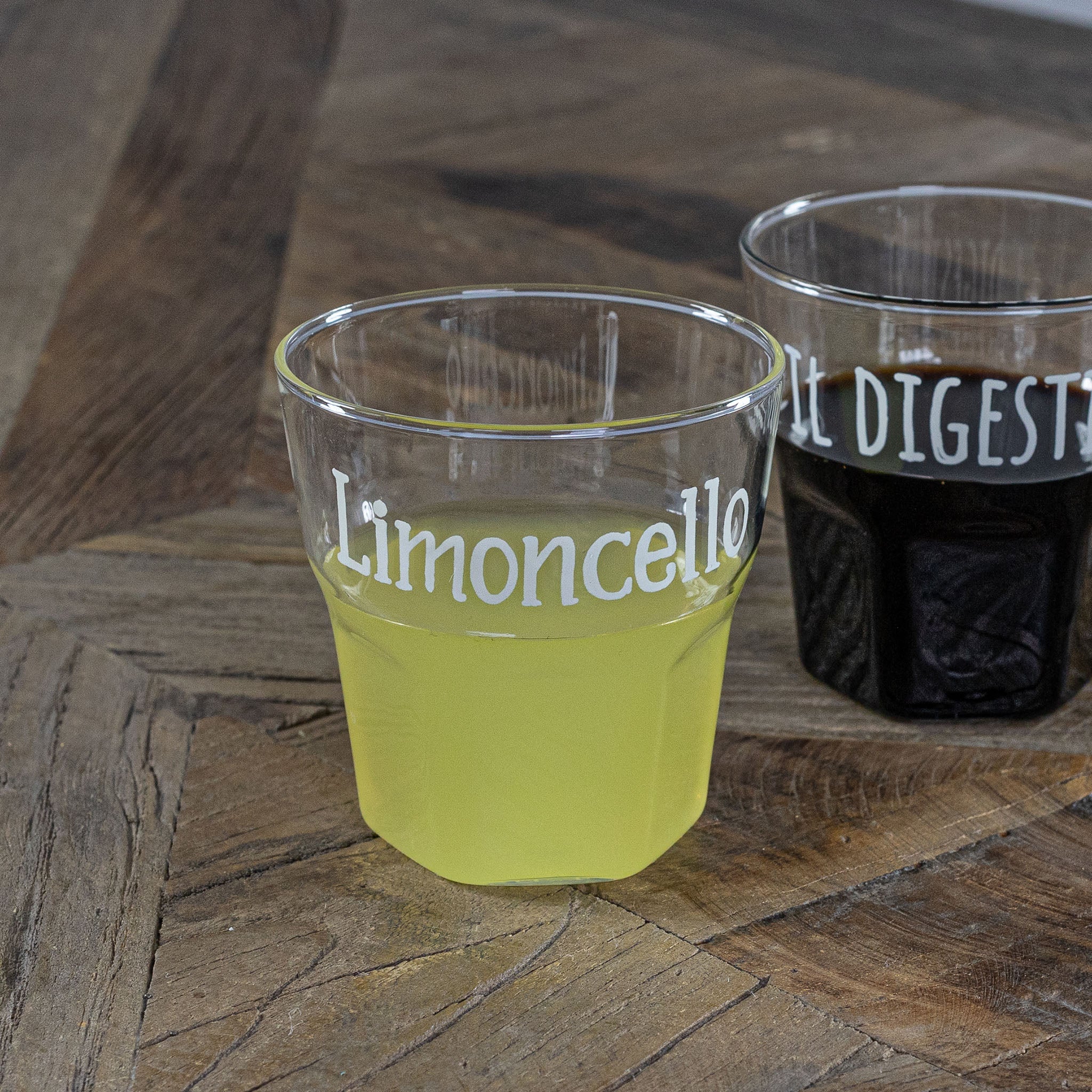 Set 4 bicchierini liquore Limoncello