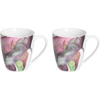 Confezione 2 mug Calypso Porcellana Bianco
