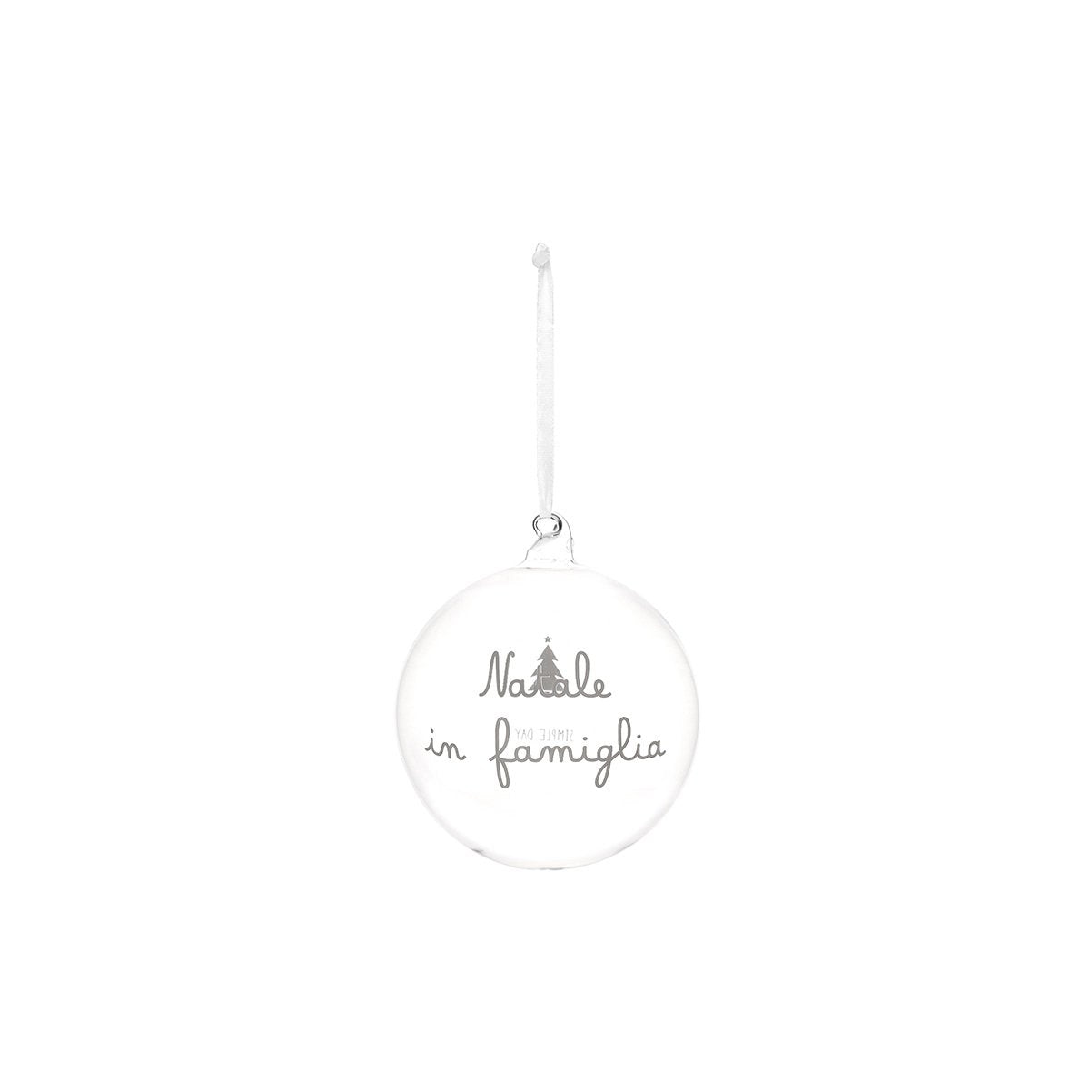 Pallina Natale in Famiglia - 12 cm