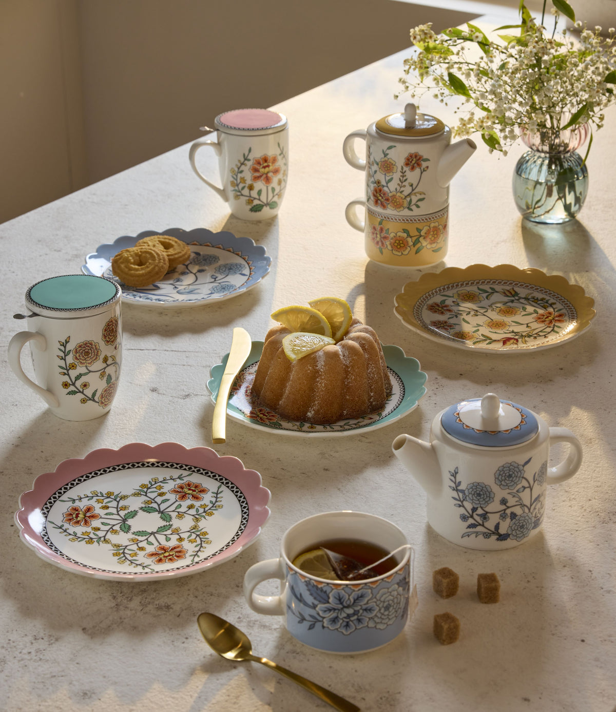Set 4 Piattini dessert