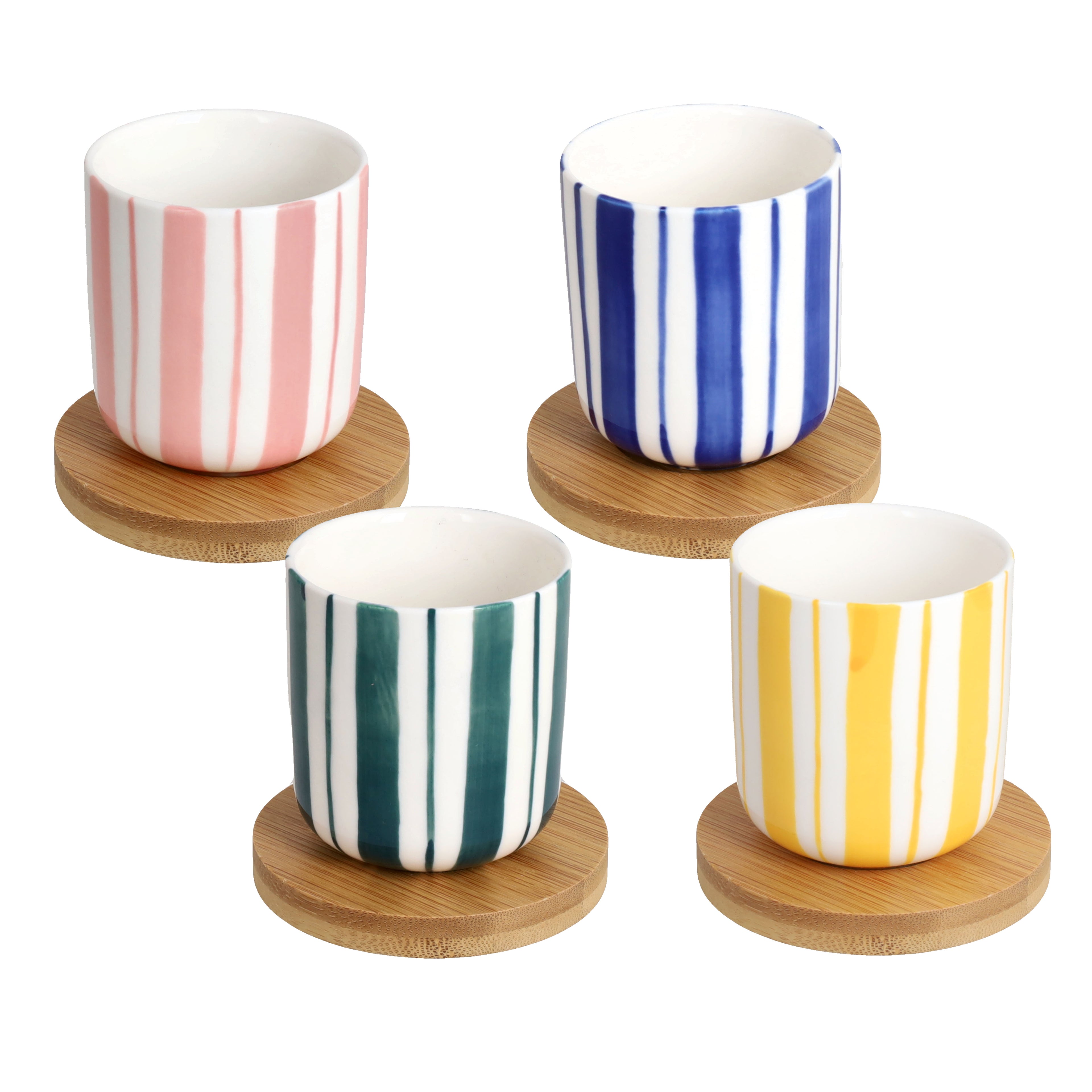 Set 4 bicchieri caffè