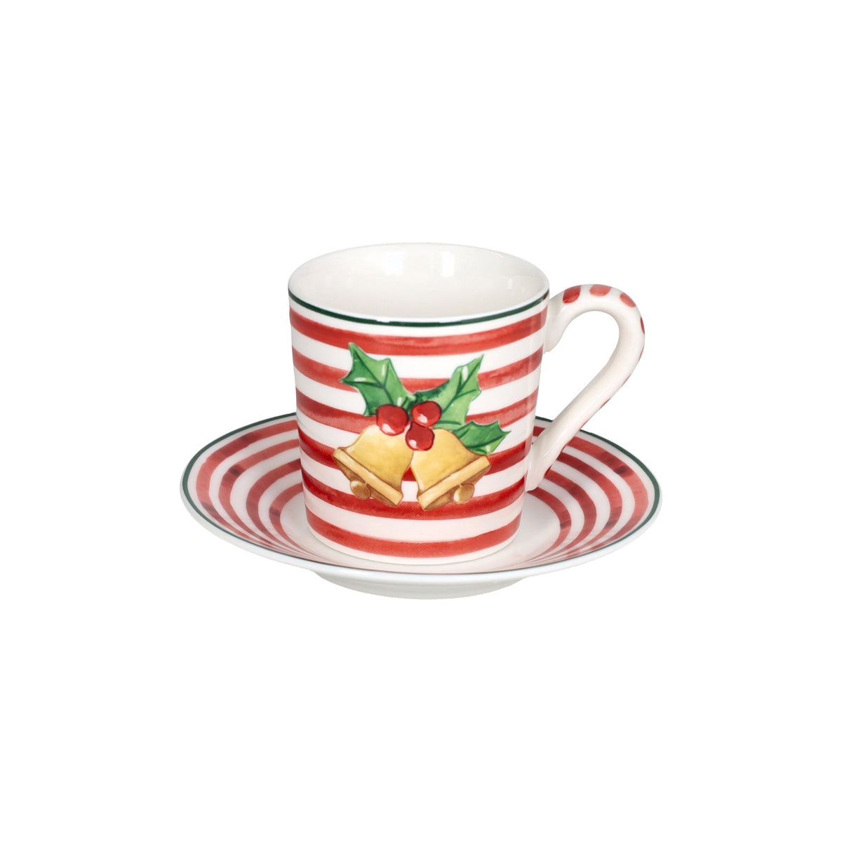 Set 4 tazze con piattino