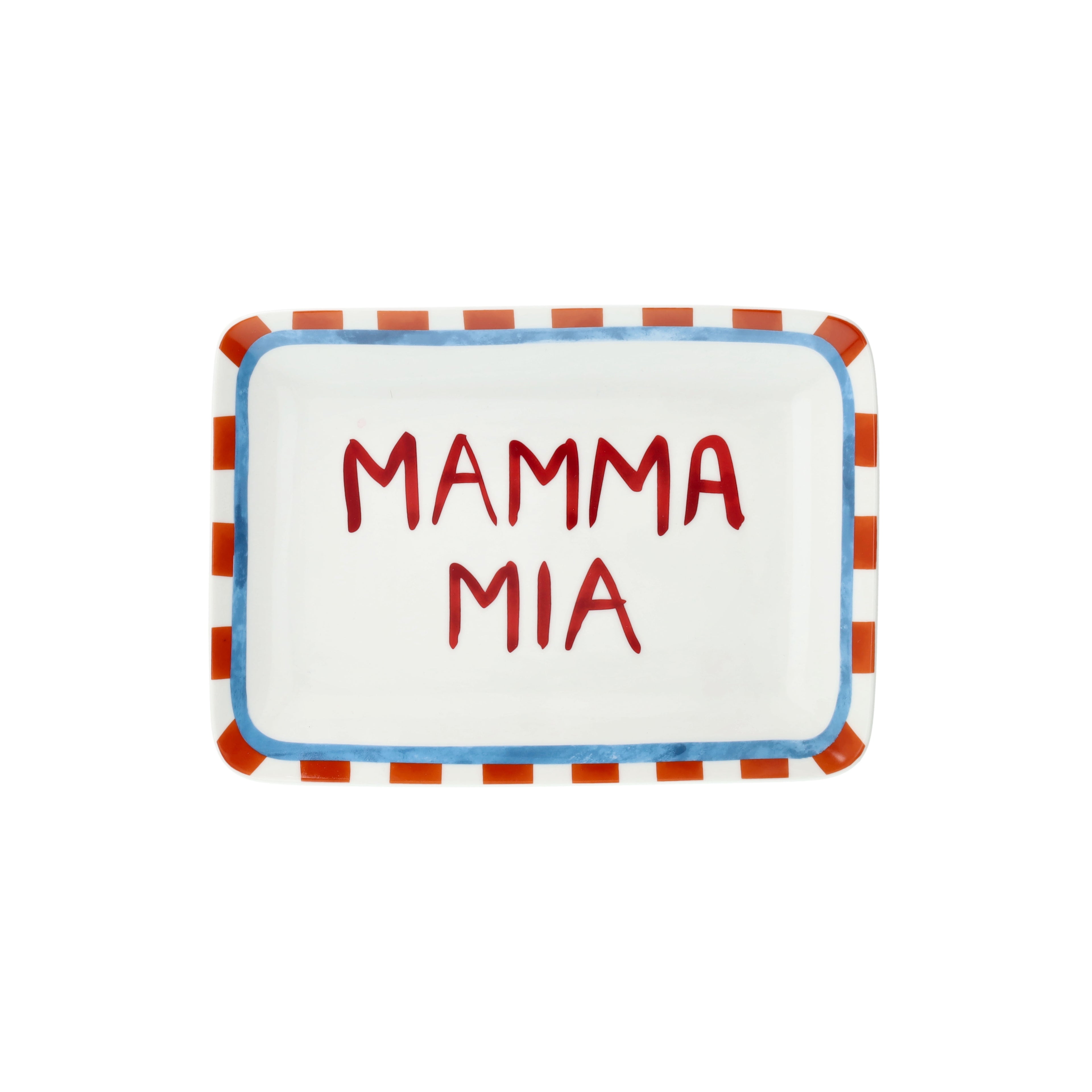 Piatto rettangolare Mamma Mia