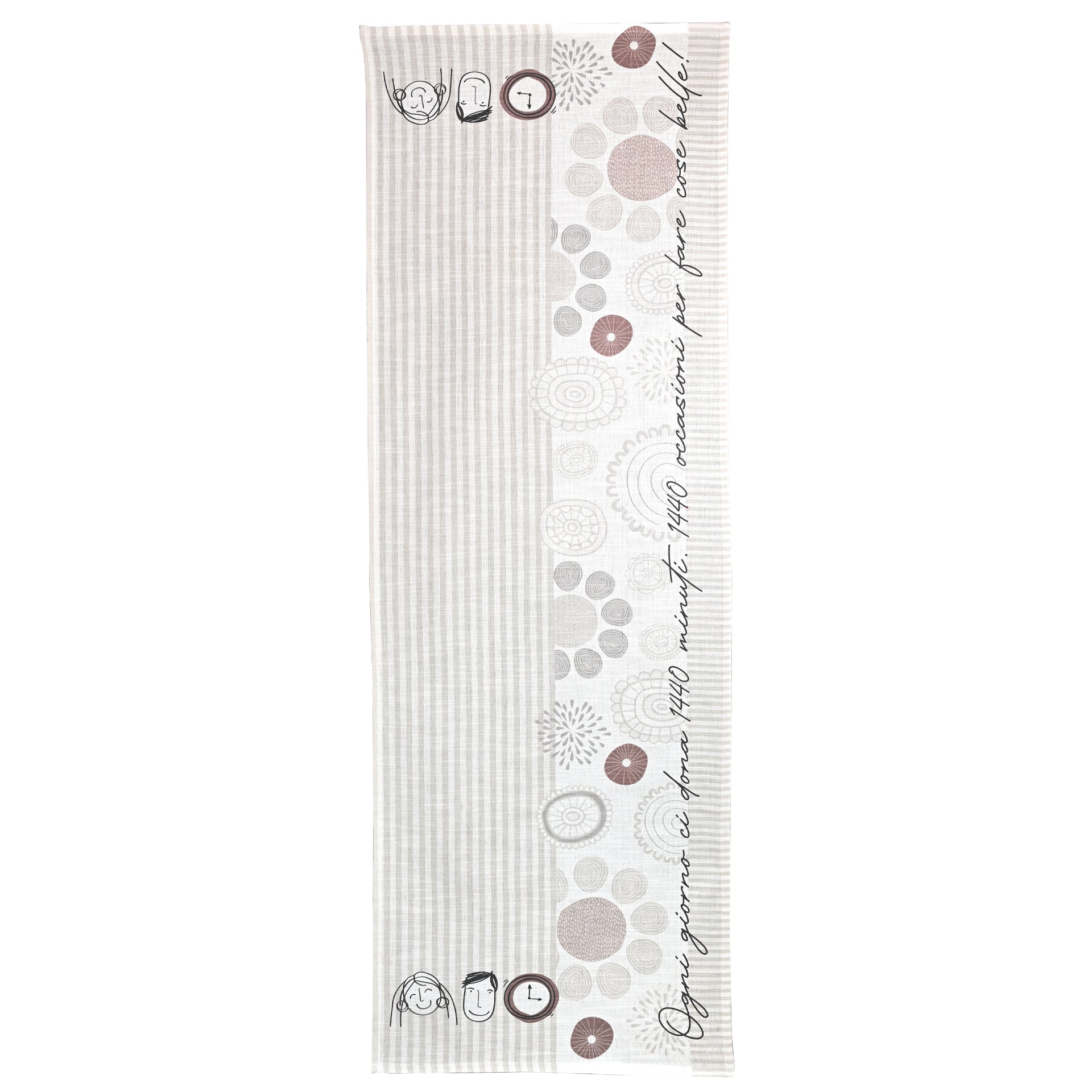 Runner in cotone MINIMAL